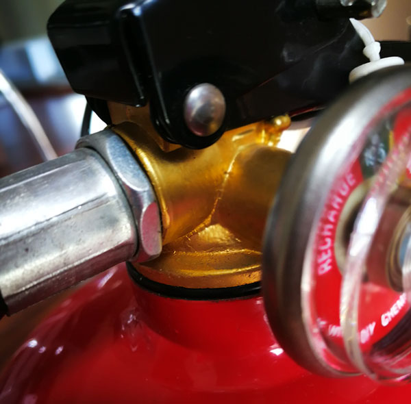 Di facile impiego rosso approvato del CE dell'estintore di ABC 6kg di SAFEWAY DC01 3