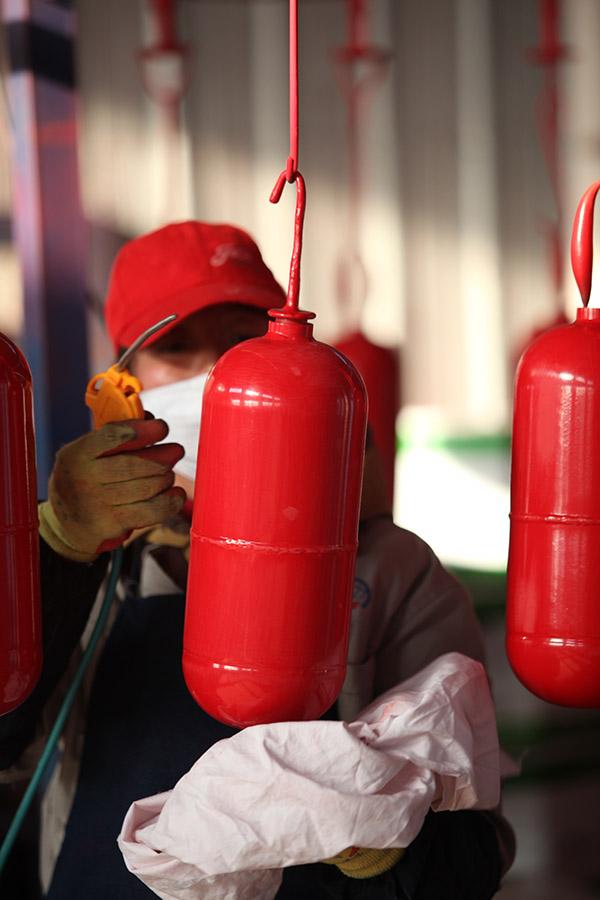 Di facile impiego rosso approvato del CE dell'estintore di ABC 6kg di SAFEWAY DC01 8